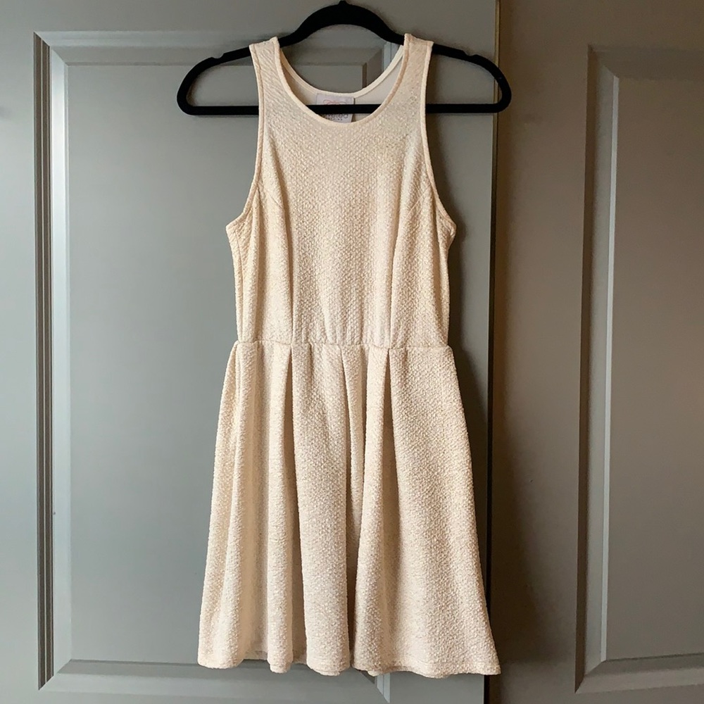 COVETED CLOTHING GOLD SPECK DRESS